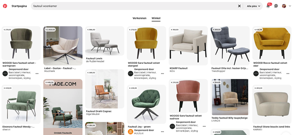 Pinterest collection pin