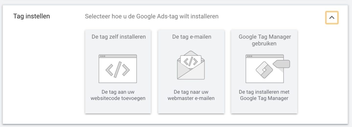 GTM-tag-instellen